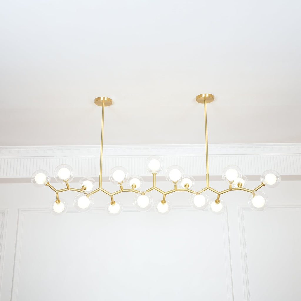 Molecular Glass Balls Chandelier Chandelier