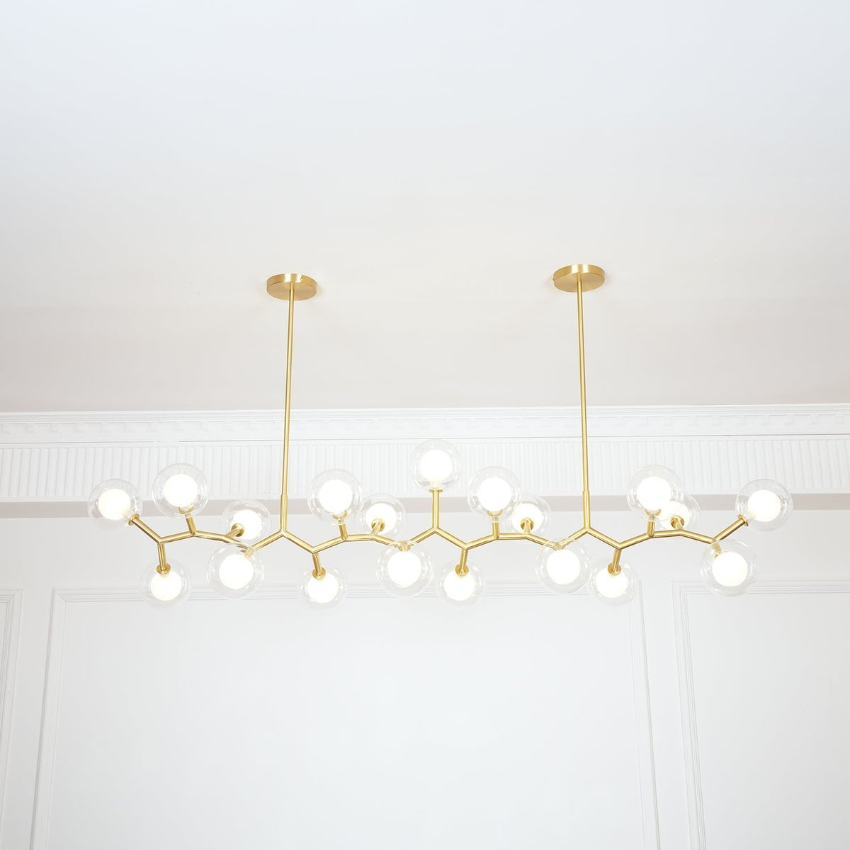 Molecular Glass Balls Chandelier Chandelier