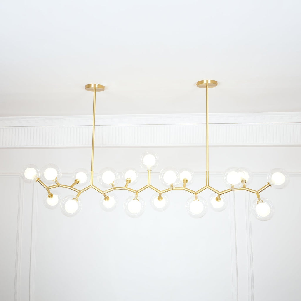 Molecular Glass Balls Chandelier Chandelier