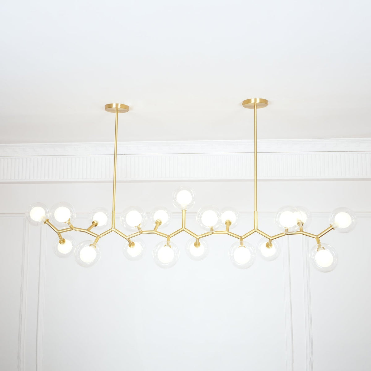 Molecular Glass Balls Chandelier Chandelier