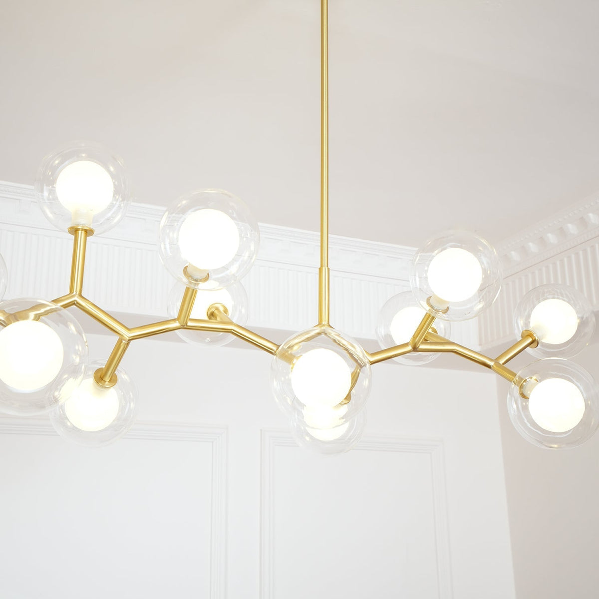 Molecular Glass Balls Chandelier Chandelier