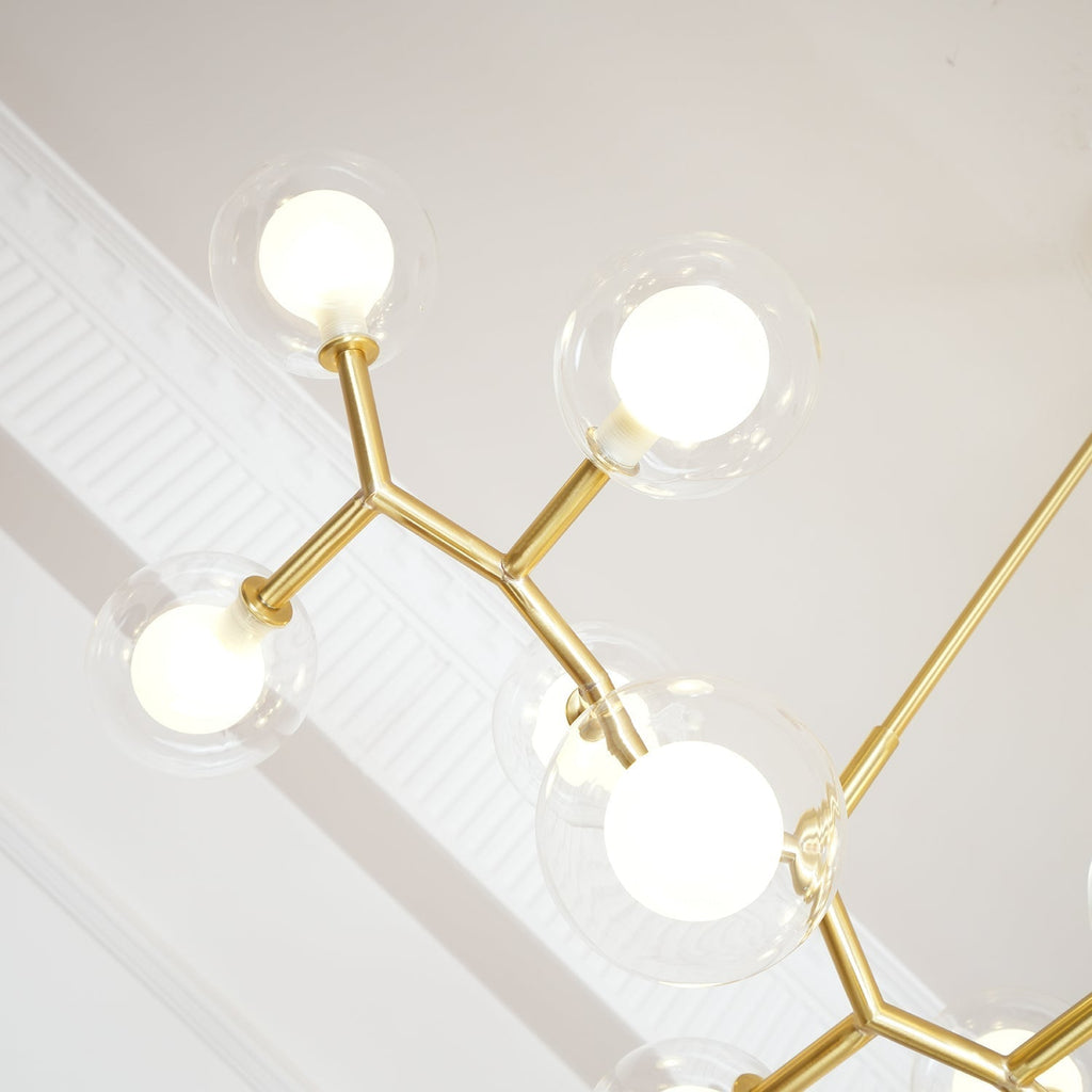 Molecular Glass Balls Chandelier Chandelier