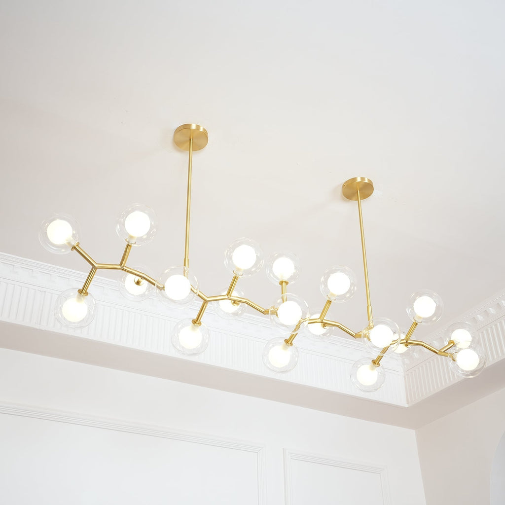 Molecular Glass Balls Chandelier Chandelier