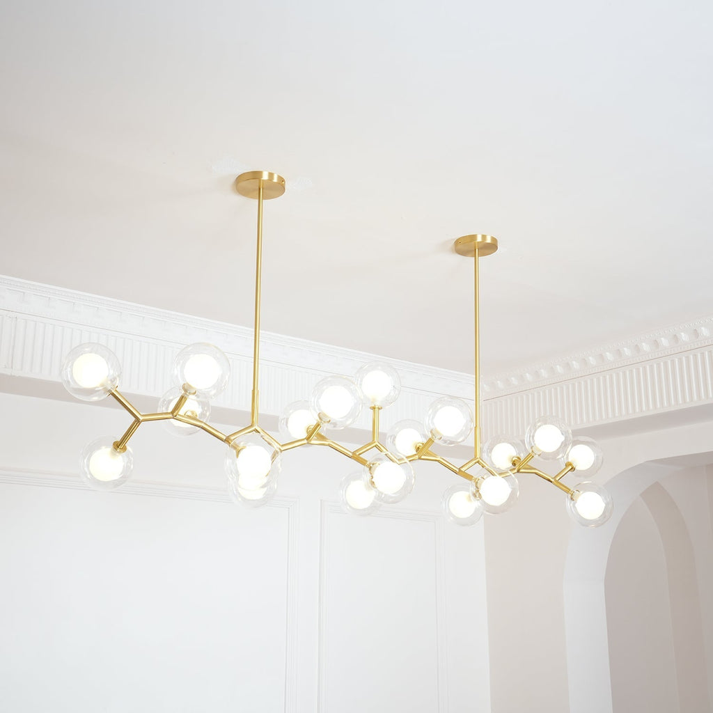 Molecular Glass Balls Chandelier Chandelier