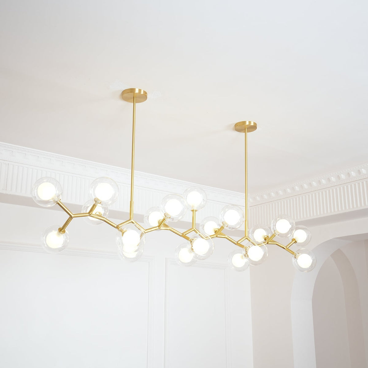 Molecular Glass Balls Chandelier Chandelier