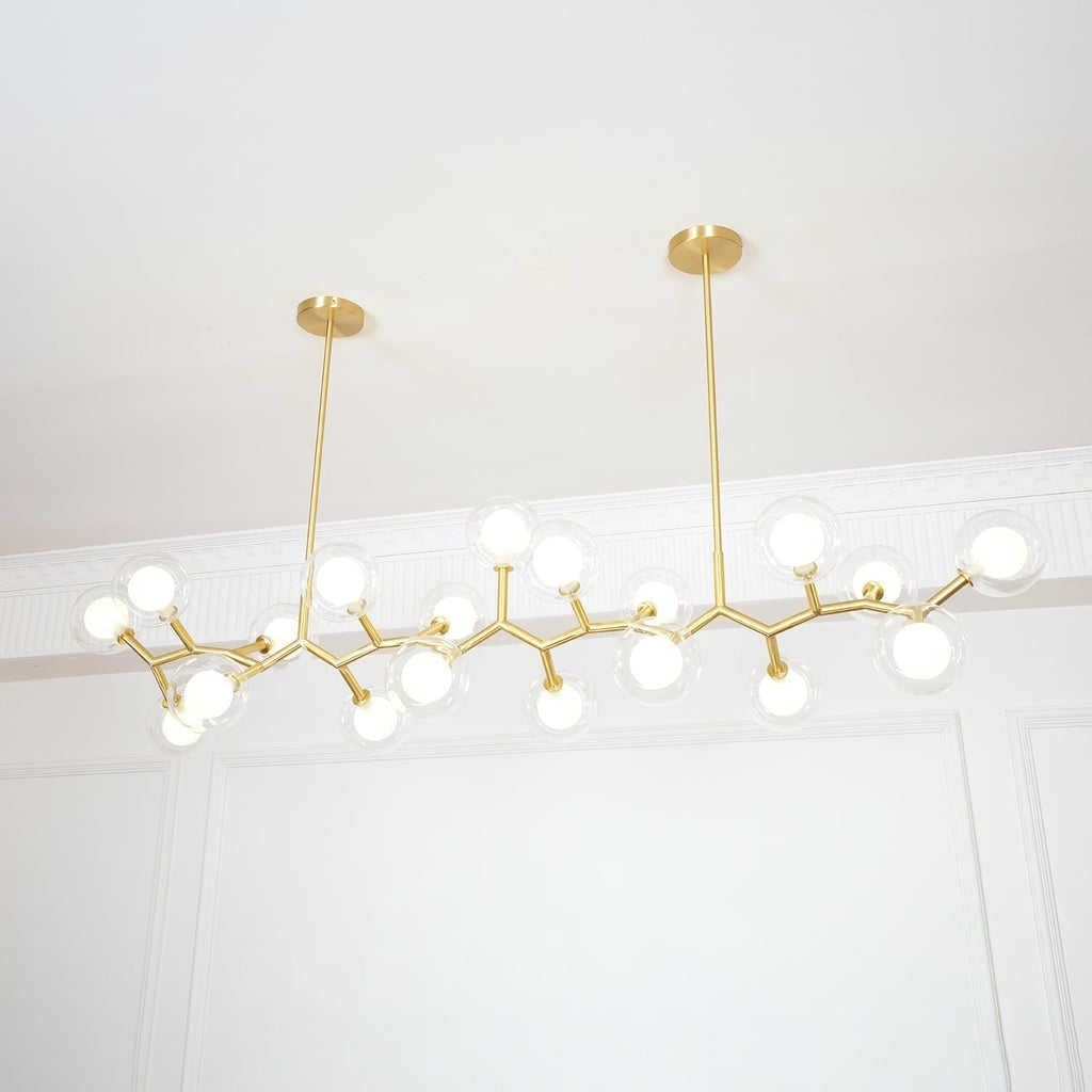 Molecular Glass Balls Chandelier Chandelier