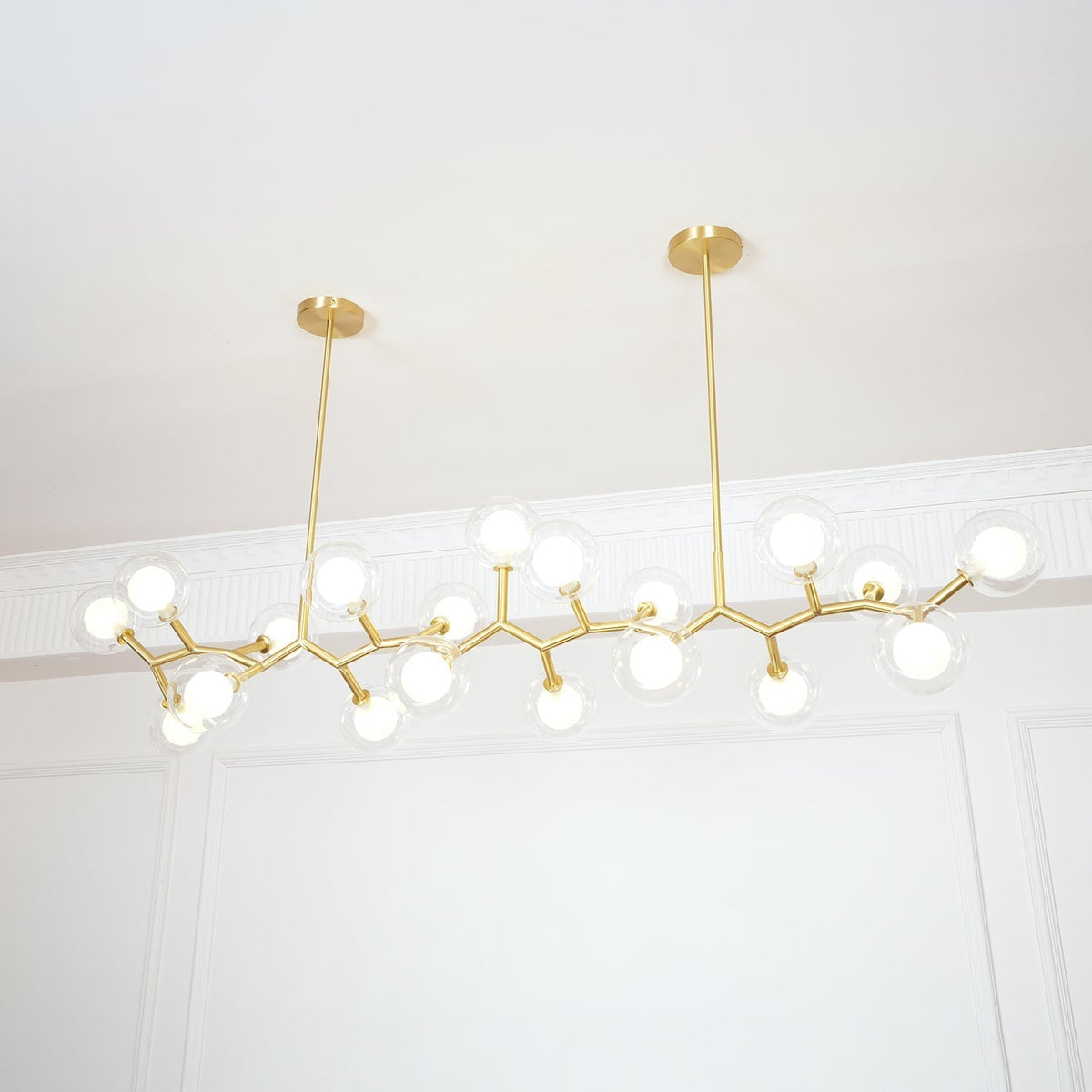 Molecular Glass Balls Chandelier Chandelier