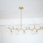 Molecular Glass Balls Chandelier Chandelier