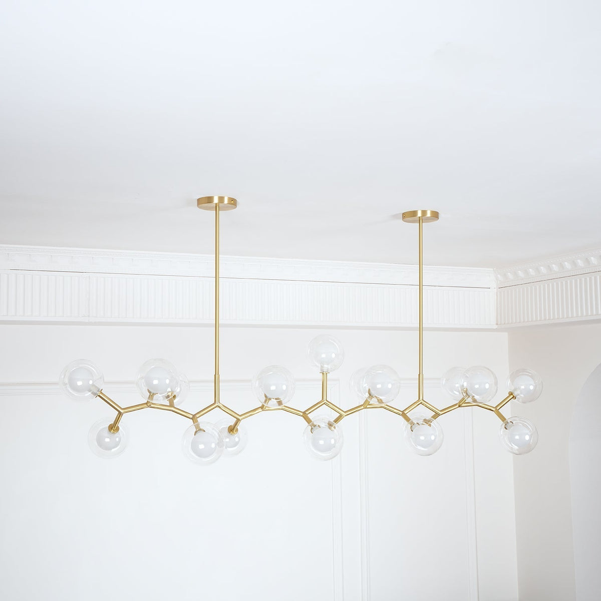 Molecular Glass Balls Chandelier Chandelier