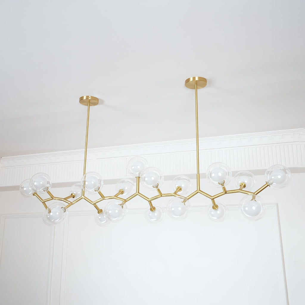 Molecular Glass Balls Chandelier Chandelier