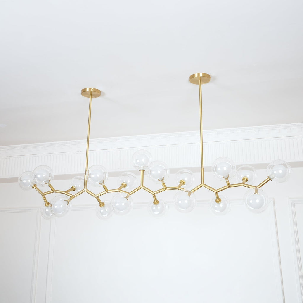 Molecular Glass Balls Chandelier Chandelier