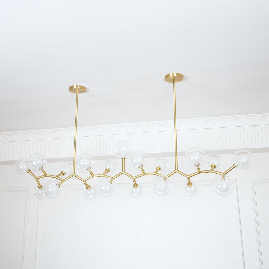 Molecular Glass Balls Chandelier Chandelier