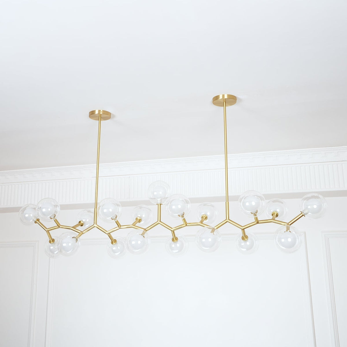 Molecular Glass Balls Chandelier Chandelier