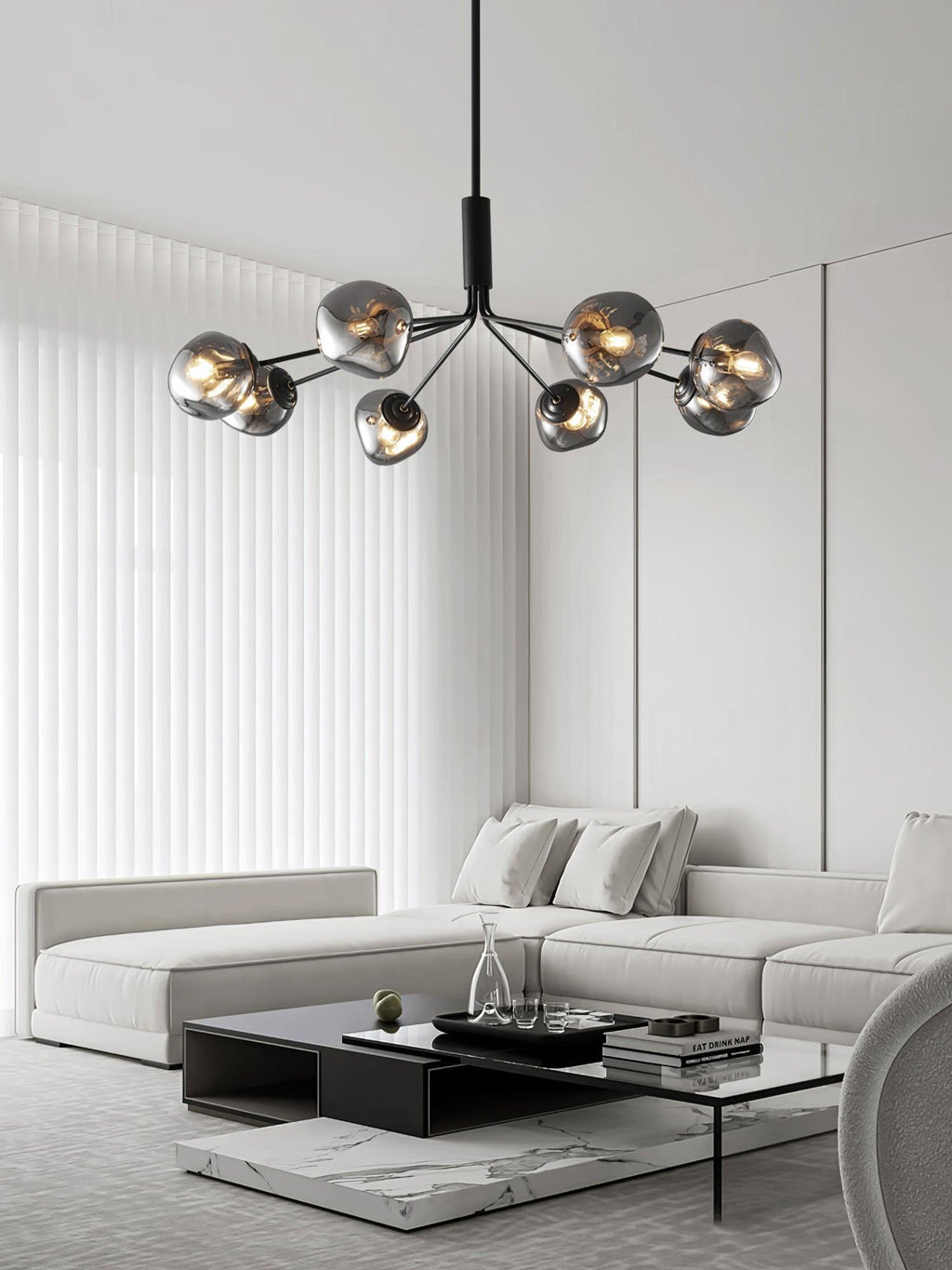 Molecular Glass Chandelier Chandelier