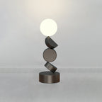 Monolith Cube Floor Lamp ? 11.8″ x H 35.4″ / Black & White / US Plug Floor lamp