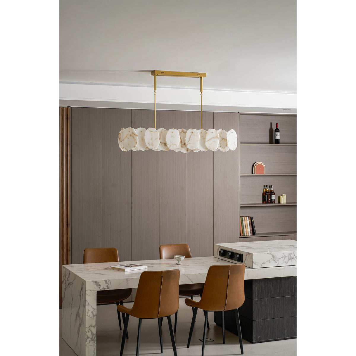 Nasile Alabaster Chandelier