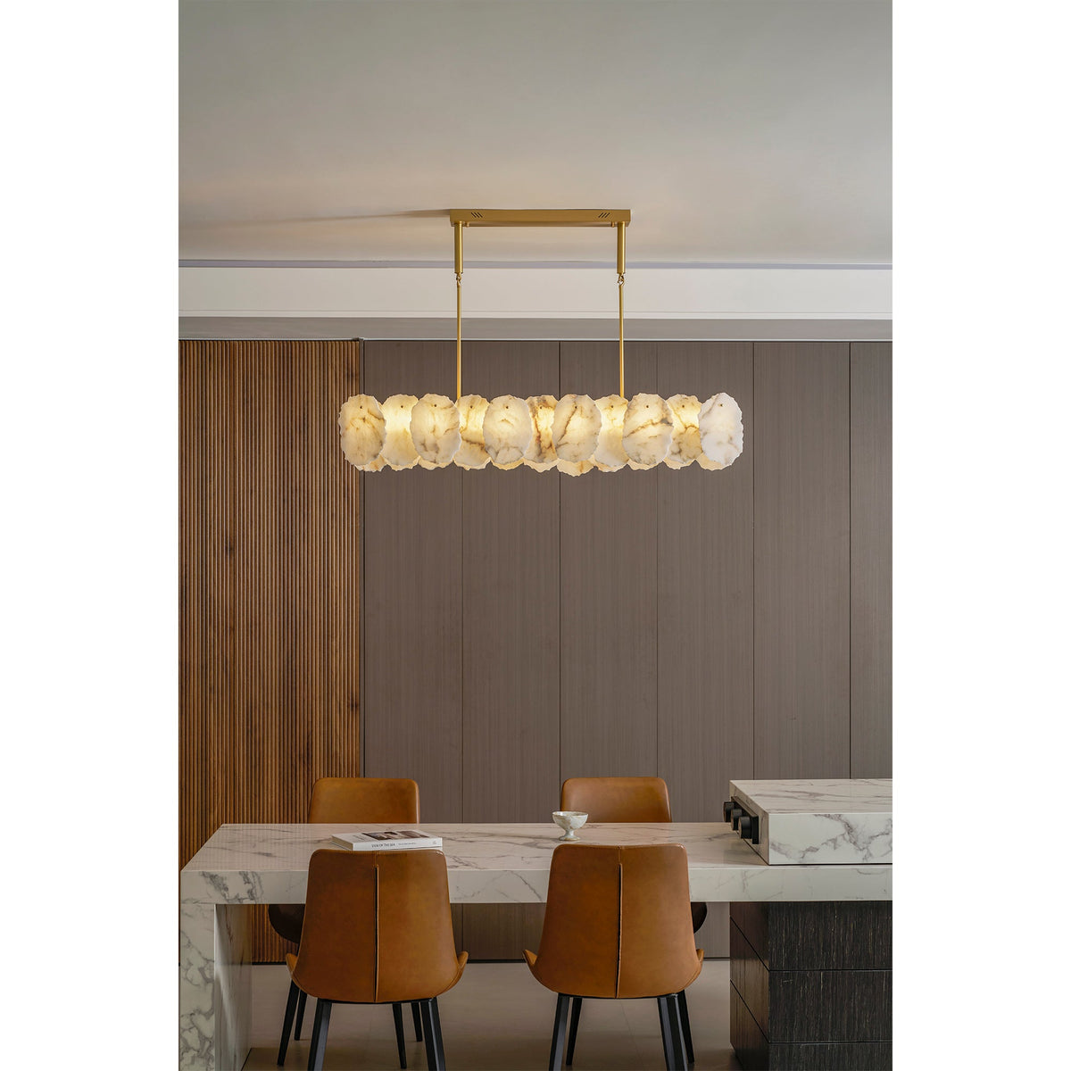 Nasile Alabaster Chandelier