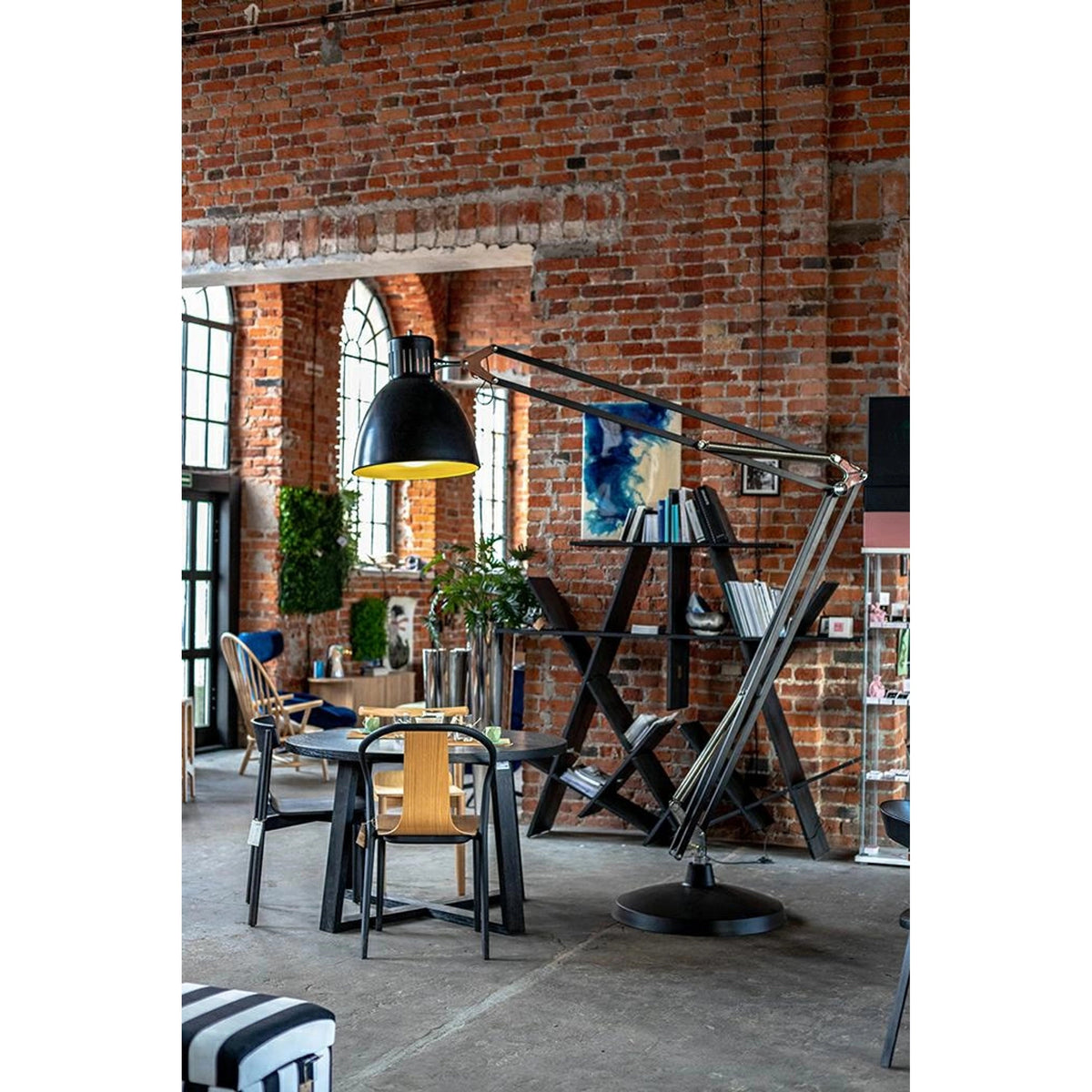 Oversized Industrial Floor Lamp