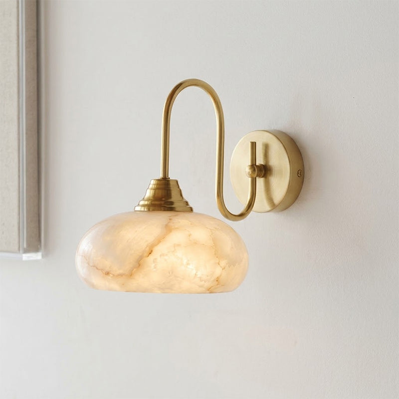 Nova Alabaster Wall Sconce
