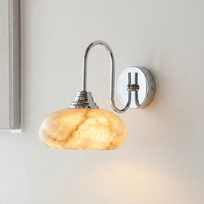 Nova Alabaster Wall Sconce