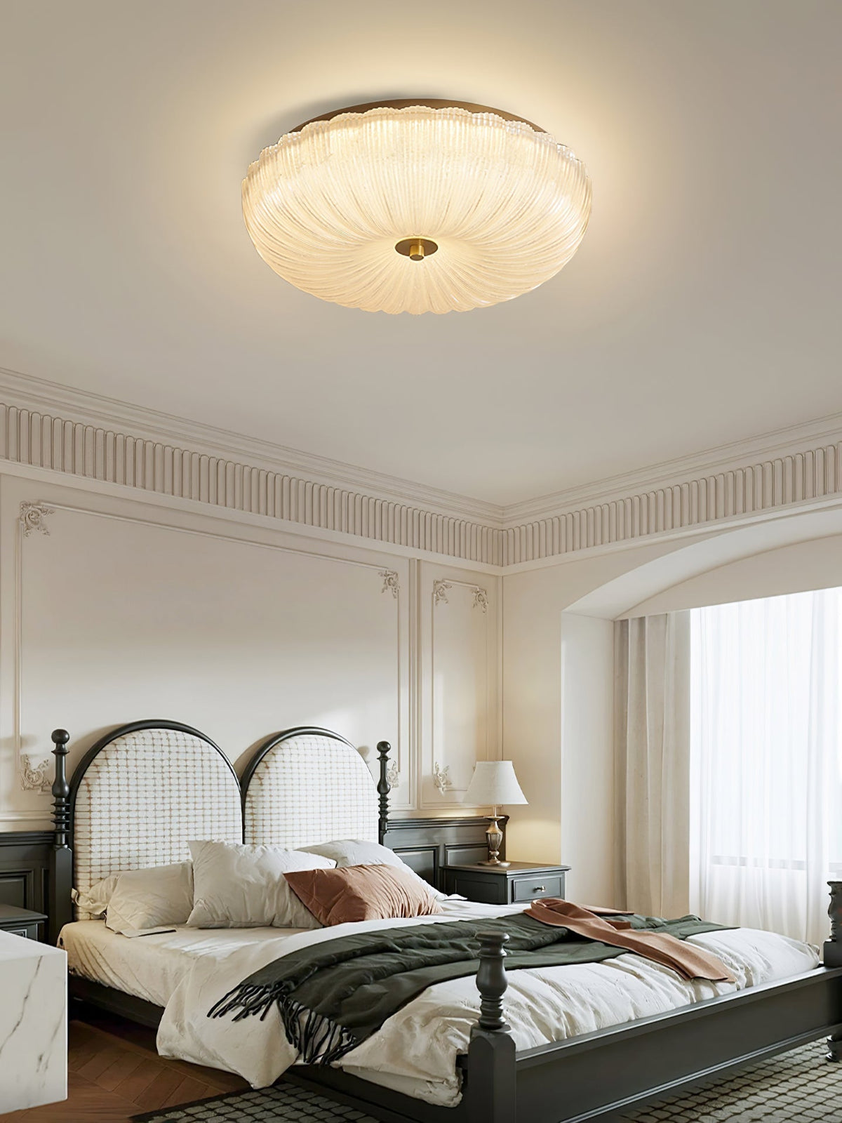 Ripple Glass Ceiling Light