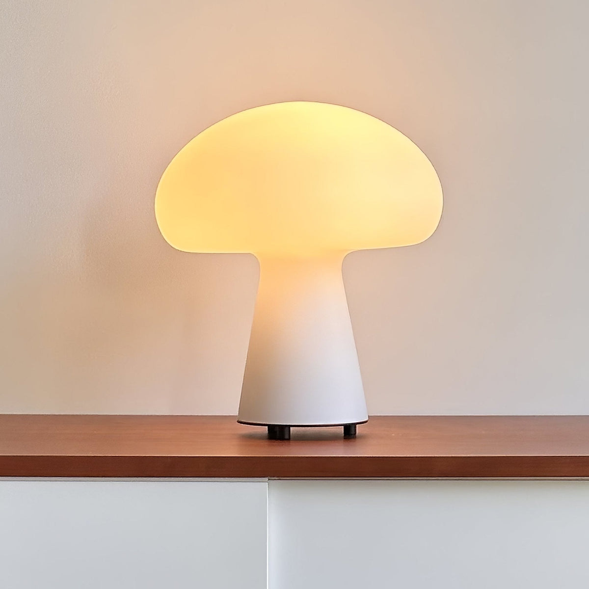 Obello Portable Built-in Battery Table Lamp ? 8.7″ x H 9.4″ / Dia 22cm x H 24cm / White / Three-Color Changing Light