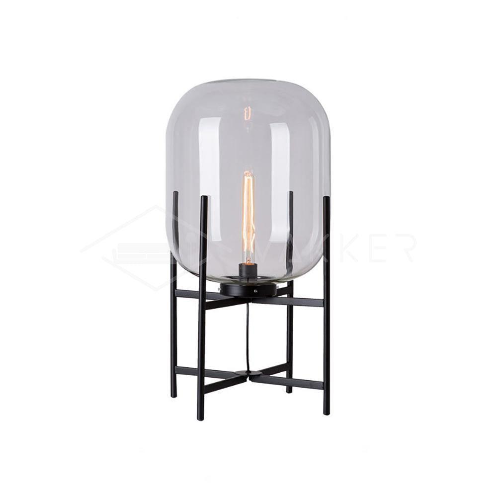 Oda Table Lamp ∅ 10.2″ x H 17.7″ / Dia 26cm x H 45cm / Clear / US Plug Table lamp