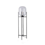 Oda Floor lamp ? 18.9″ x H 53.5″ / Dia 48cm x H 136cm / Transparent / US Plug Floor lamp