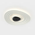 Odeon Ceiling Lamp L 23.6″ x W 21.3″ x H 2.8″ / L 60cm x W 54cm x H 7cm / Black & White / Warm Light Ceiling lamp