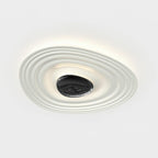 Odeon Ceiling Lamp L 23.6″ x W 21.3″ x H 2.8″ / L 60cm x W 54cm x H 7cm / Black & White / Warm Light Ceiling lamp