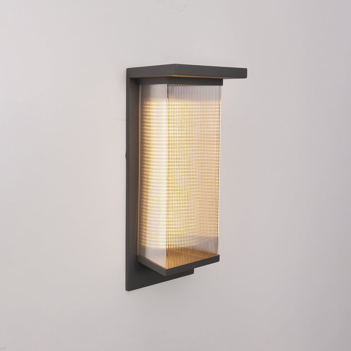 Oleron Box Outdoor Solar Wall Lamp Outdoor Lighting