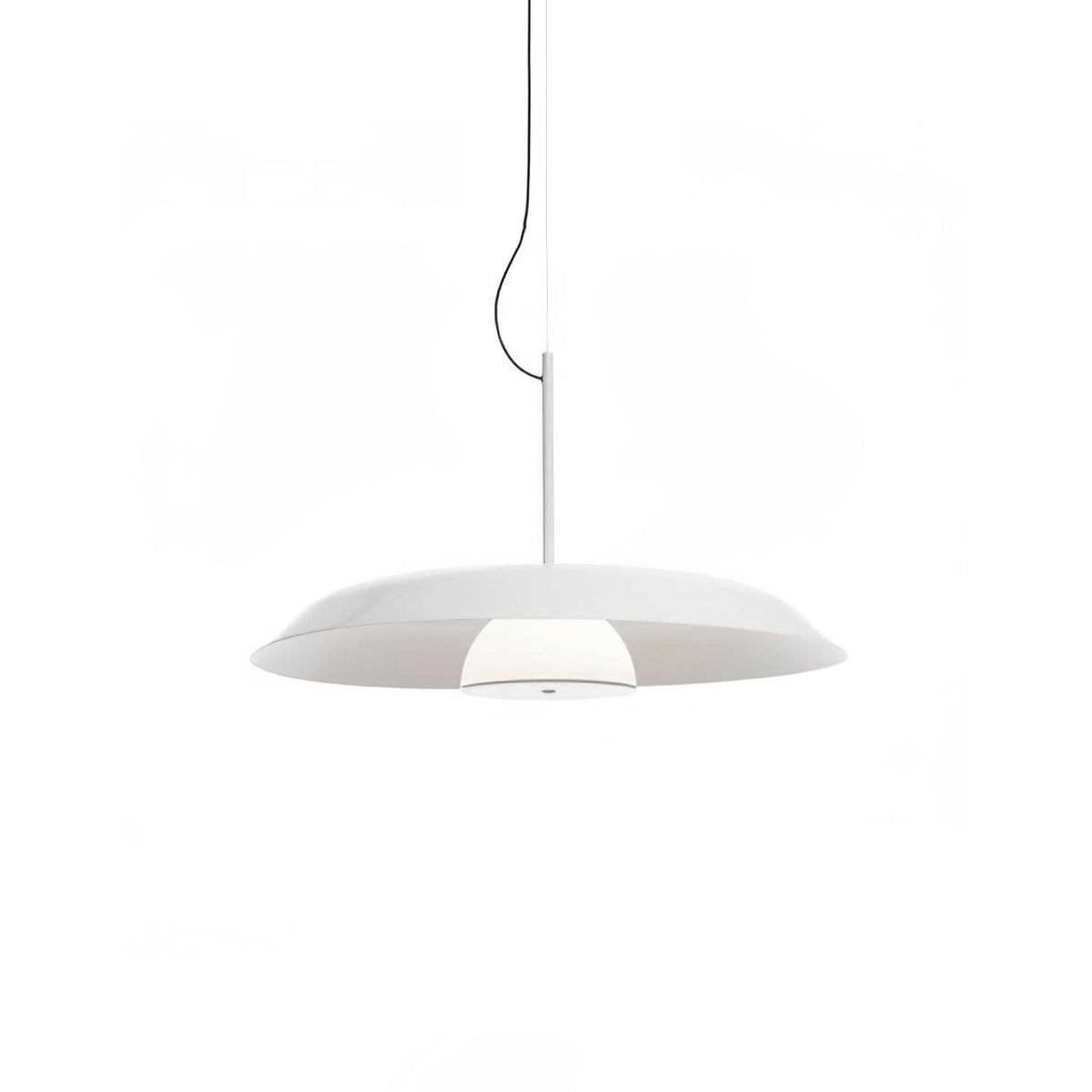 Iride Pendant Lamp ? 9.8″ x H 59″ / Dia 25cm x H 150cm / White / Three-Color Changing Light Pendant light