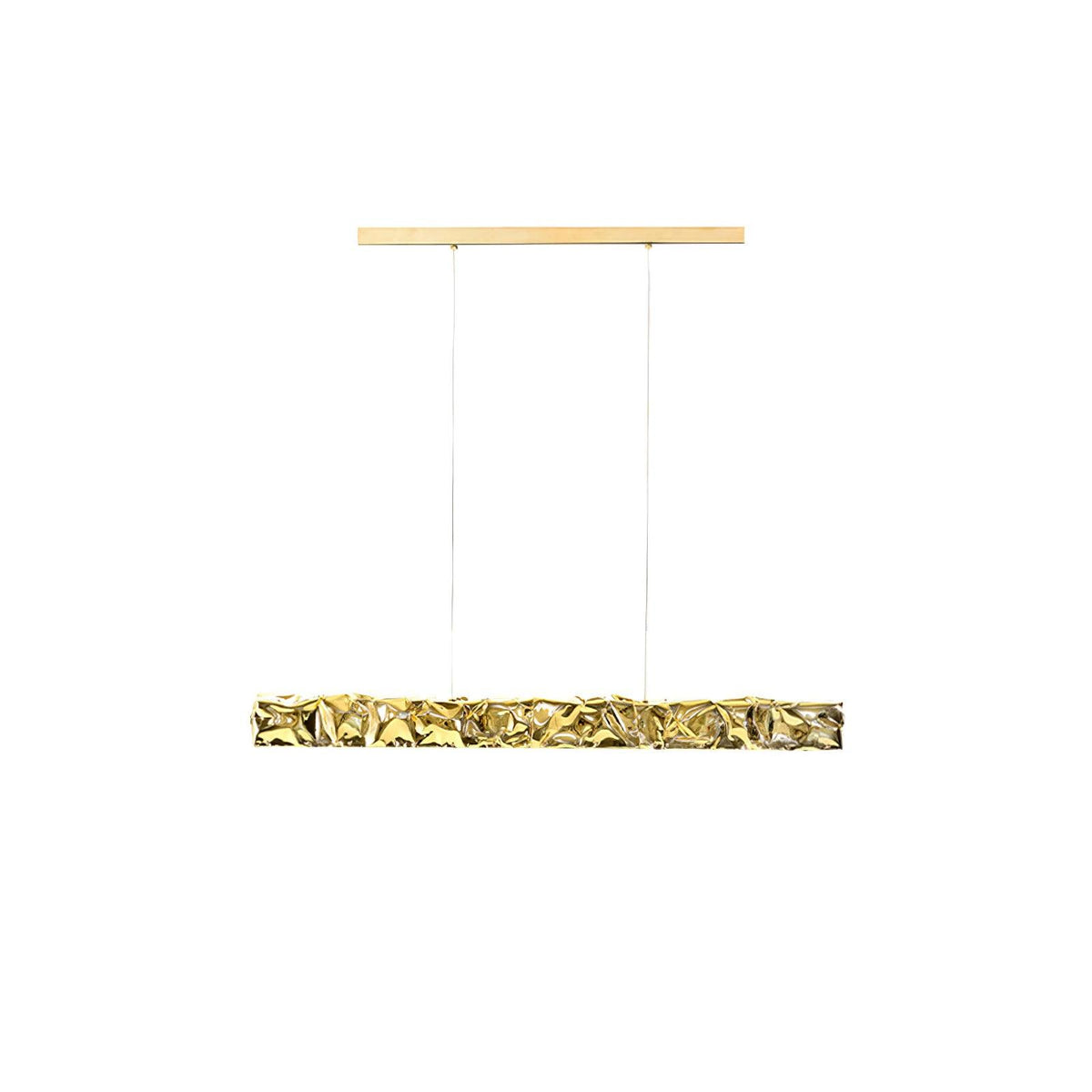 Opinion Ciatti Pendant Lamp Rectangle ∅ 39.4″ x H 59.1″ / Dia 100cm x H 150cm / Brass / Warm Light Pendant light