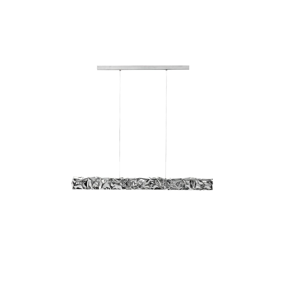 Opinion Ciatti Pendant Lamp Rectangle ∅ 31.5″ x H 59.1″ / Dia 80cm x H 150cm / Silver / Warm Light Pendant light