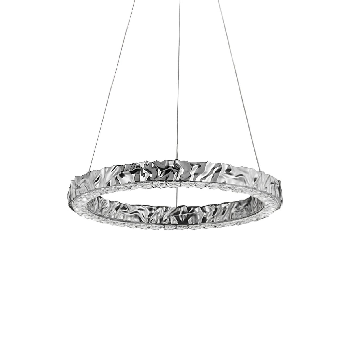 Opinion Ciatti Pendant Lamp Round ∅ 47.2″ x H 59.1″ / Dia 120cm x H 150cm / Silver / Warm Light Pendant light