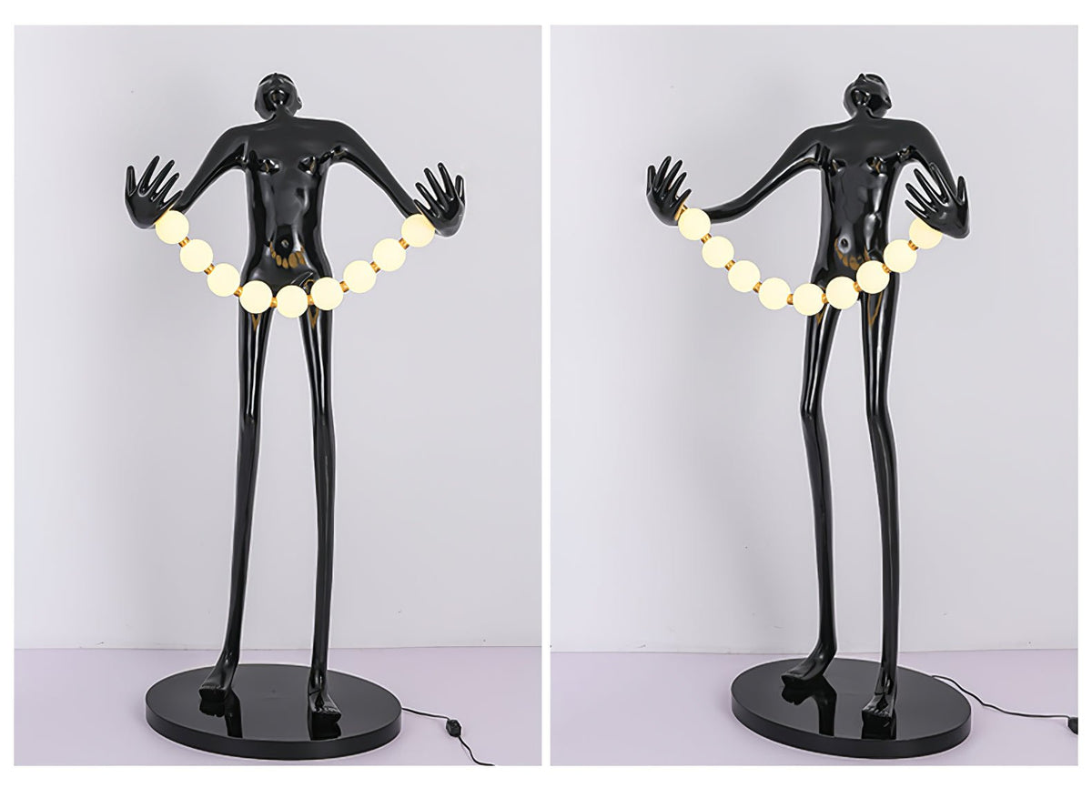 Orb Juggler Sculpture Floor Lamp Floor lamp