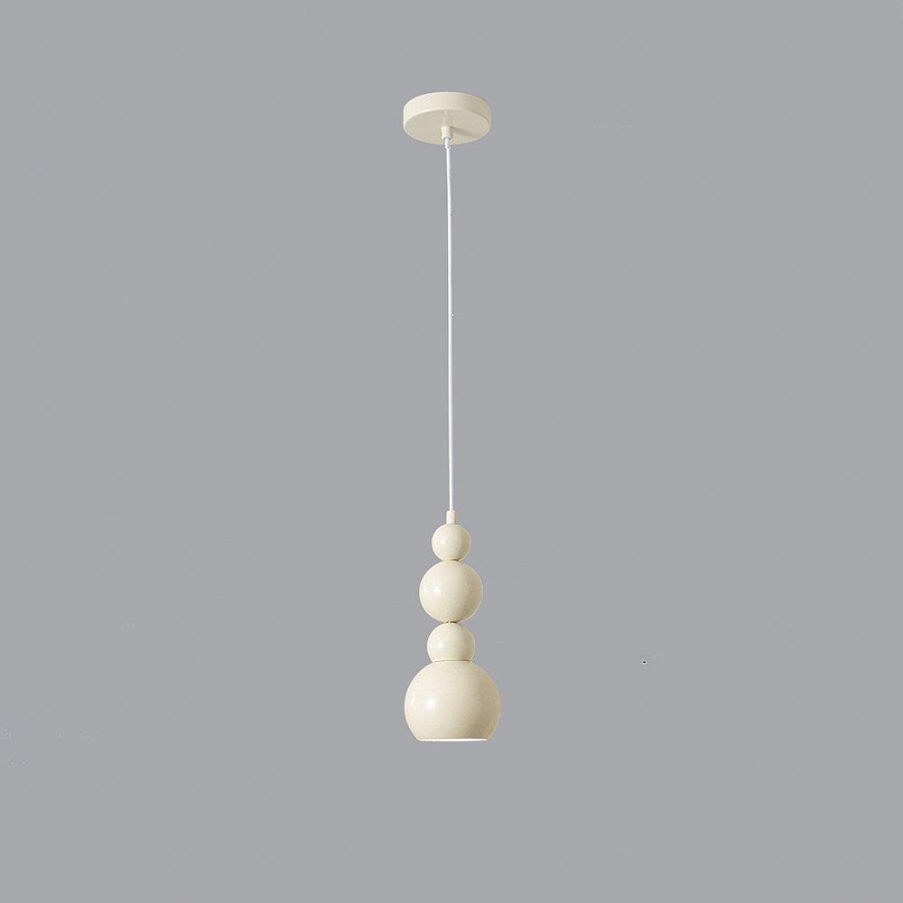 Orbet Metal Pendant Lights 4 Ball ∅ 4.7″ x H 11.8″ / Dia 12cm x H 30cm / Beige Pendant light