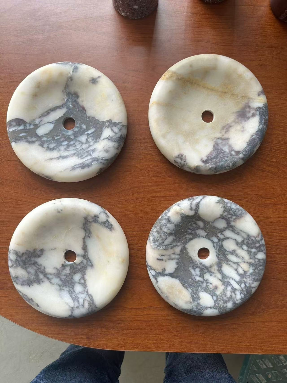 Orli White Marble Sconce