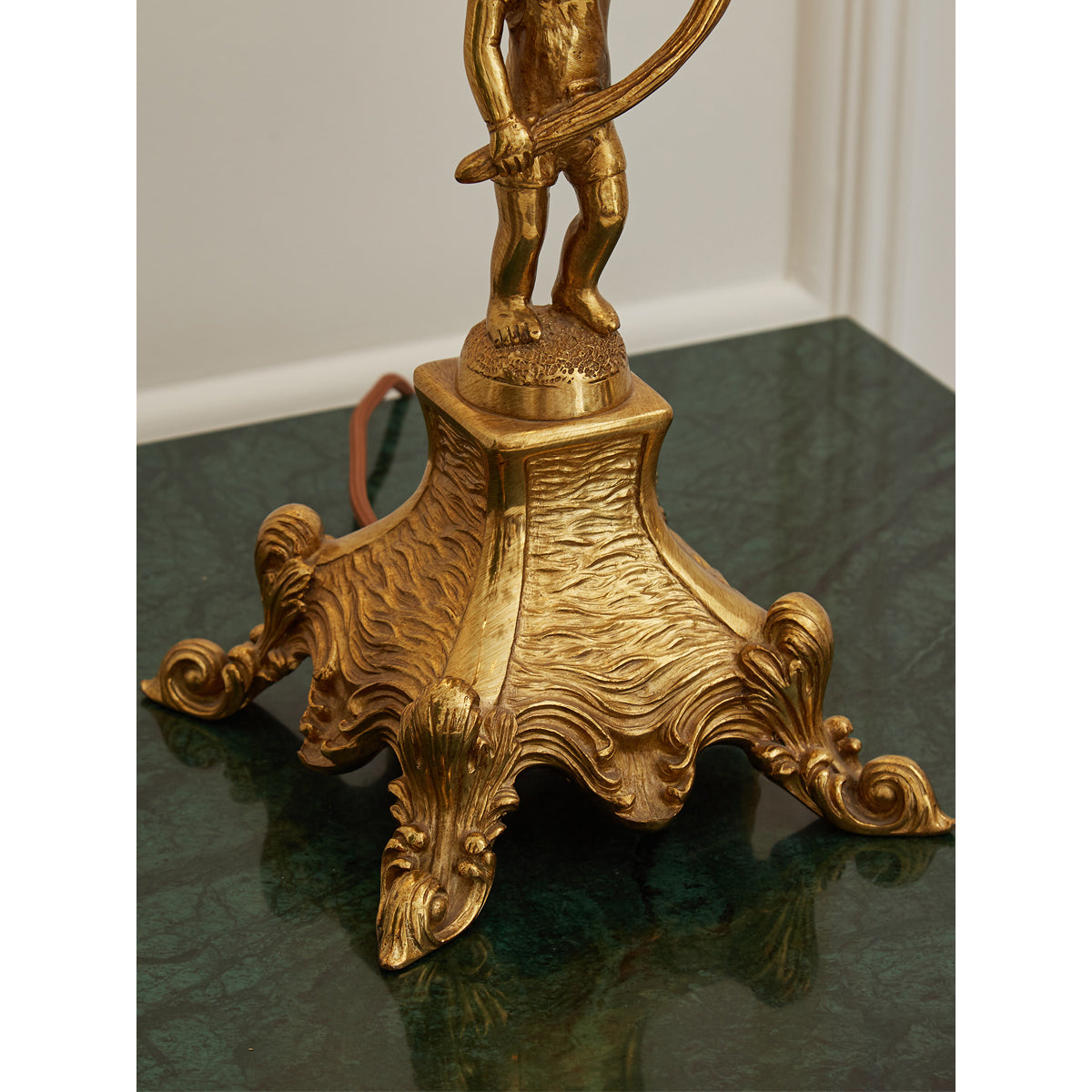 Pairpoint Candlestick Table Lamp