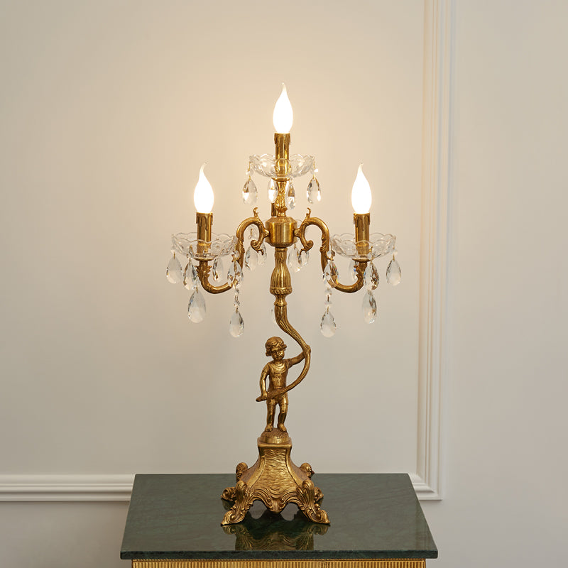 Pairpoint Candlestick Table Lamp