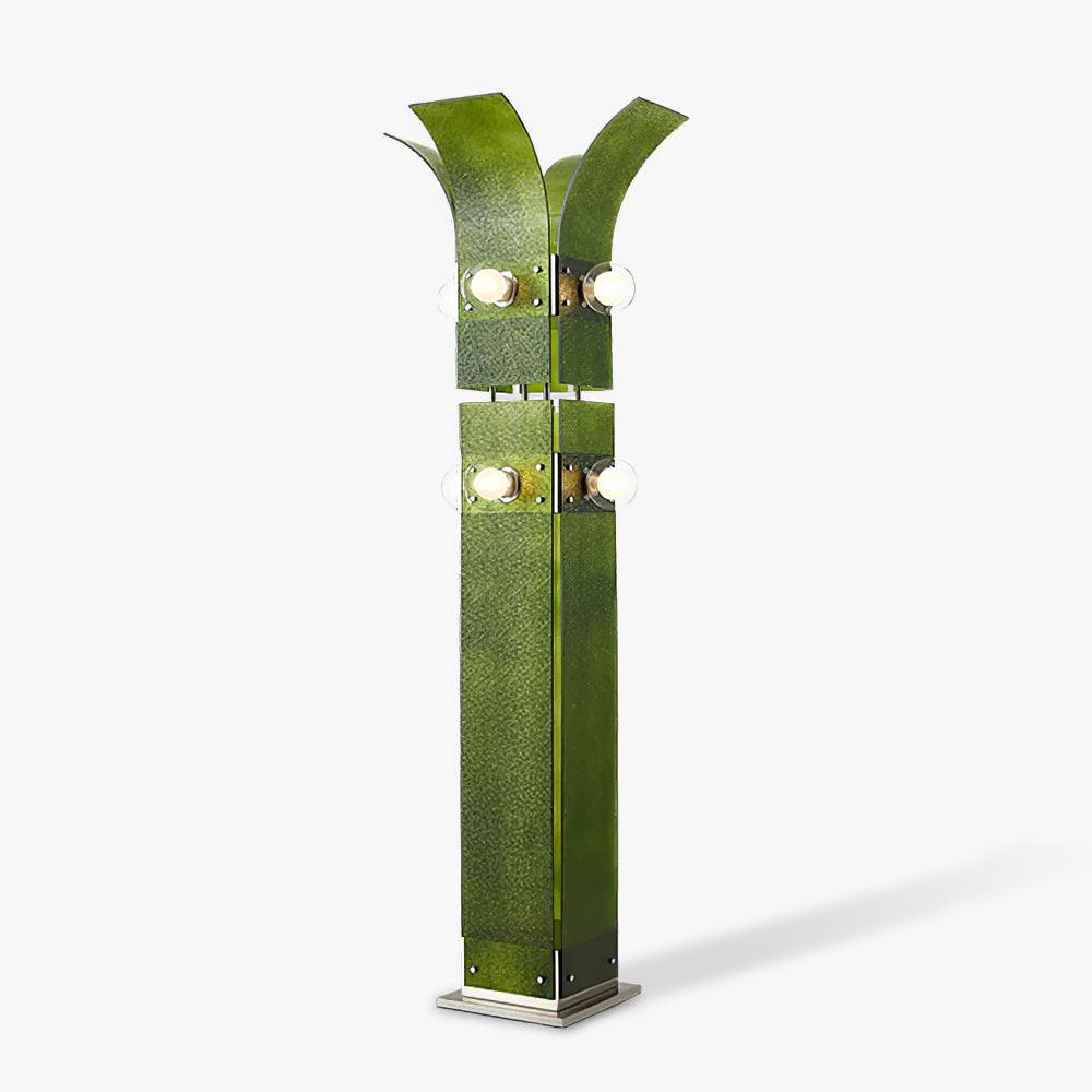 Palm Tree Floor Lamp ∅ 17.7″ x H 66.9″ / Dia 45cm x H 170cm / Green / US Plug Floor lamp