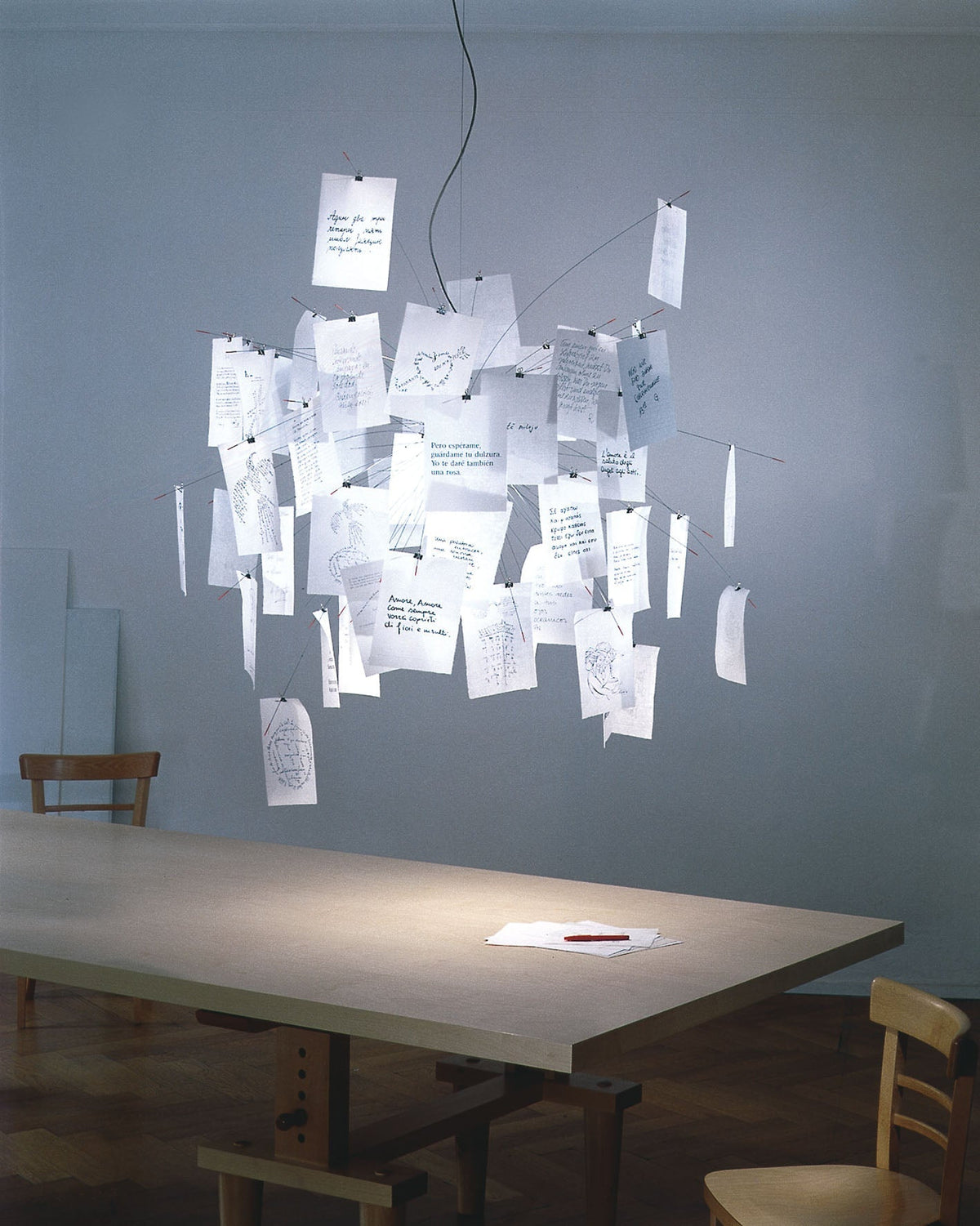 Paper Chandelier Chandelier