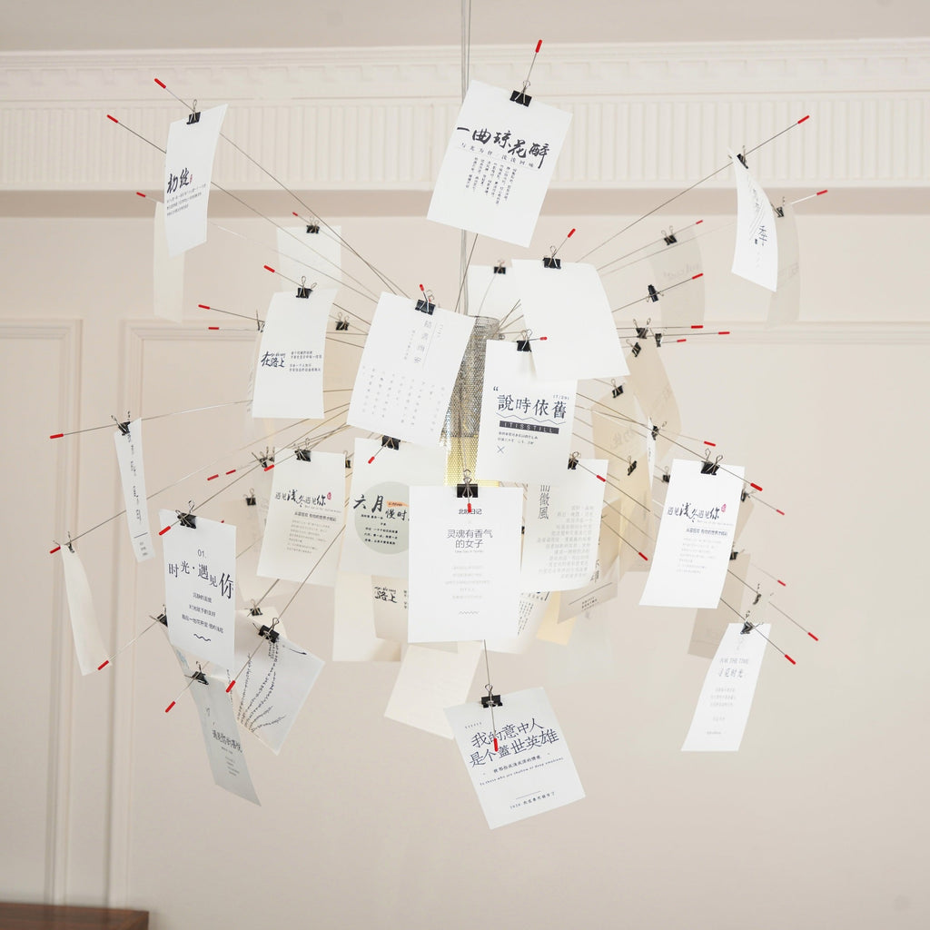 Paper Chandelier Chandelier