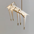 Paper Crane Bird LED Chandelier Chandelier