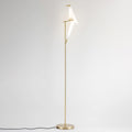 Paper Crane Bird Floor Lamp 1 Lamp ? 11.8″ x H 65″ / Dia 30cm x H 165cm / Warm Light / US Plug Floor lamp
