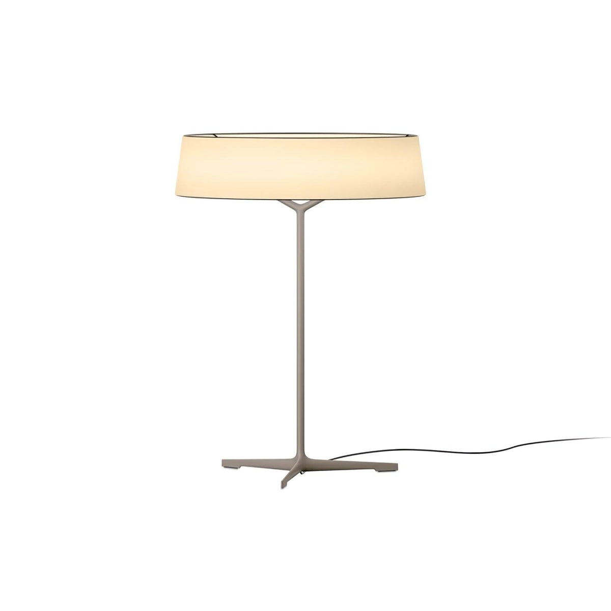 Dama Table Lamp ? 17.7″ x H 24″ / Dia 45cm x H 61cm / Grey & White / Warm Light / US Plug Table lamp