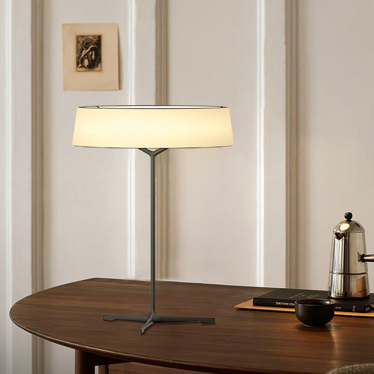 Paper Glow Circular Table Lamp Table lamp