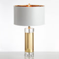 Parker Table Lamp ? 15″ x H 26.4″ / Dia 38 cm x H 67 cm / Gold / US Plug Table lamp