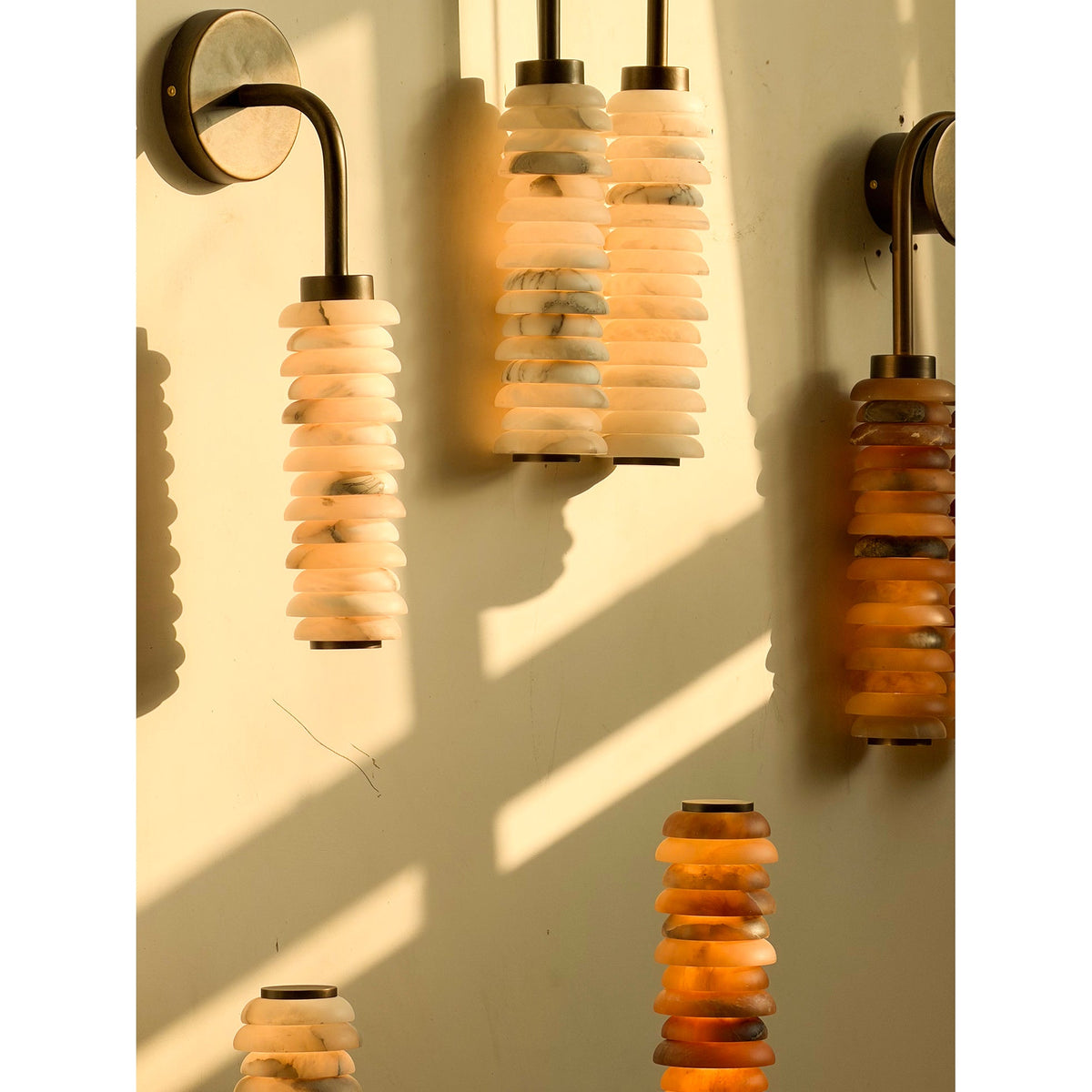 Payson Alabaster Wall Sconce