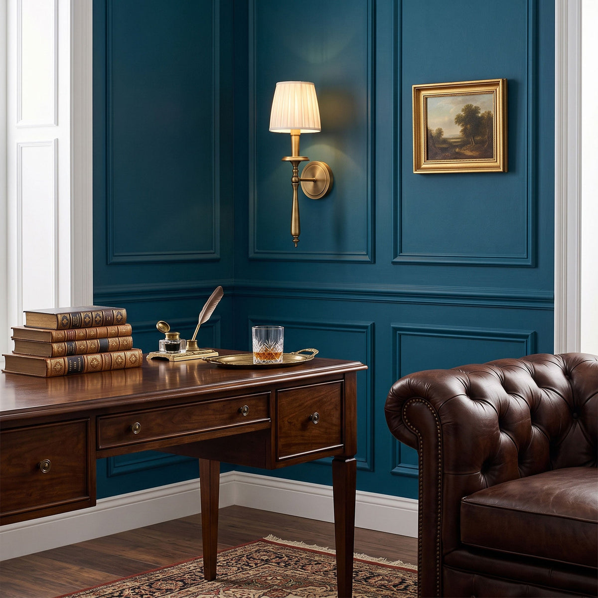 Oxford Brass Wall Sconce